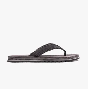 205097/BLK TANTRIC - COPANO Mens Toe Post Sandals Black