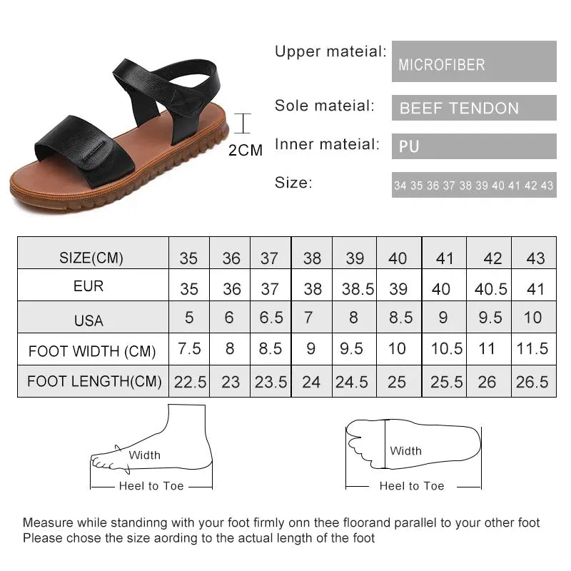 Aurelia - Casual Non-Slip Flat Sandals for Women