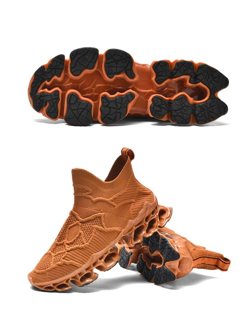 Cyberpunk Casual Woven Performance Sneakers