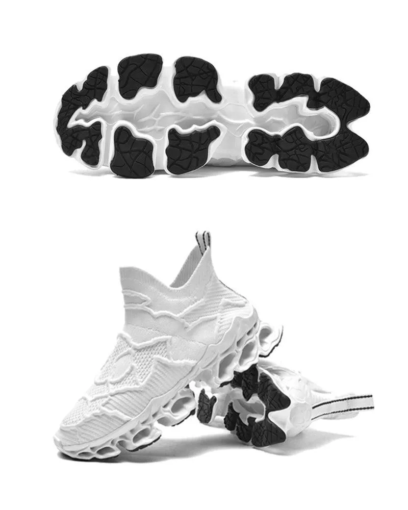 Cyberpunk Casual Woven Performance Sneakers