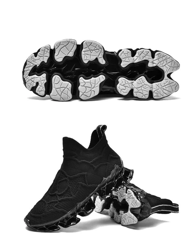 Cyberpunk Casual Woven Performance Sneakers