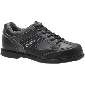 Dexter Mens Pro Am II Left Hand Bowling Shoes Black/Grey