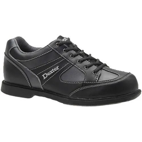 Dexter Mens Pro Am II Left Hand Bowling Shoes Black/Grey