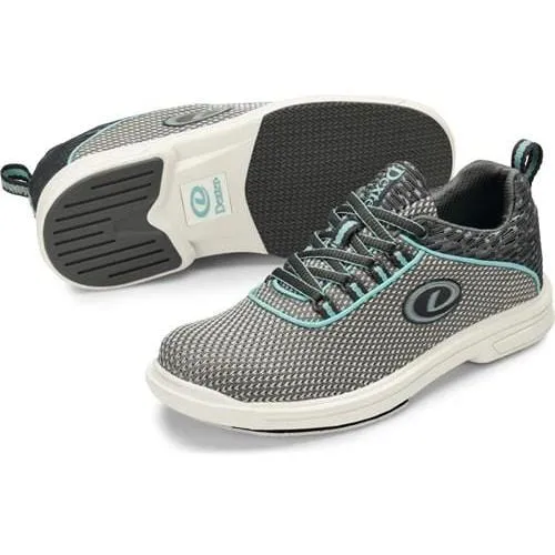 Dexter Womens Robin Grey/Blue Right Hand Bowling Shoes