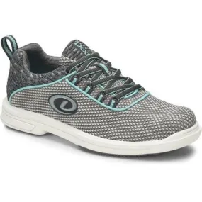 Dexter Womens Robin Grey/Blue Right Hand Bowling Shoes