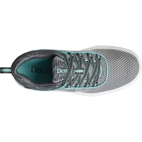 Dexter Womens Robin Grey/Blue Right Hand Bowling Shoes