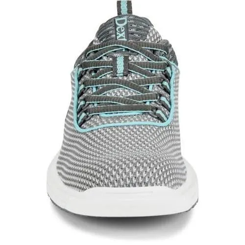 Dexter Womens Robin Grey/Blue Right Hand Bowling Shoes