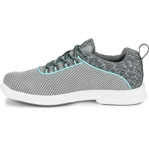 Dexter Womens Robin Grey/Blue Right Hand Bowling Shoes