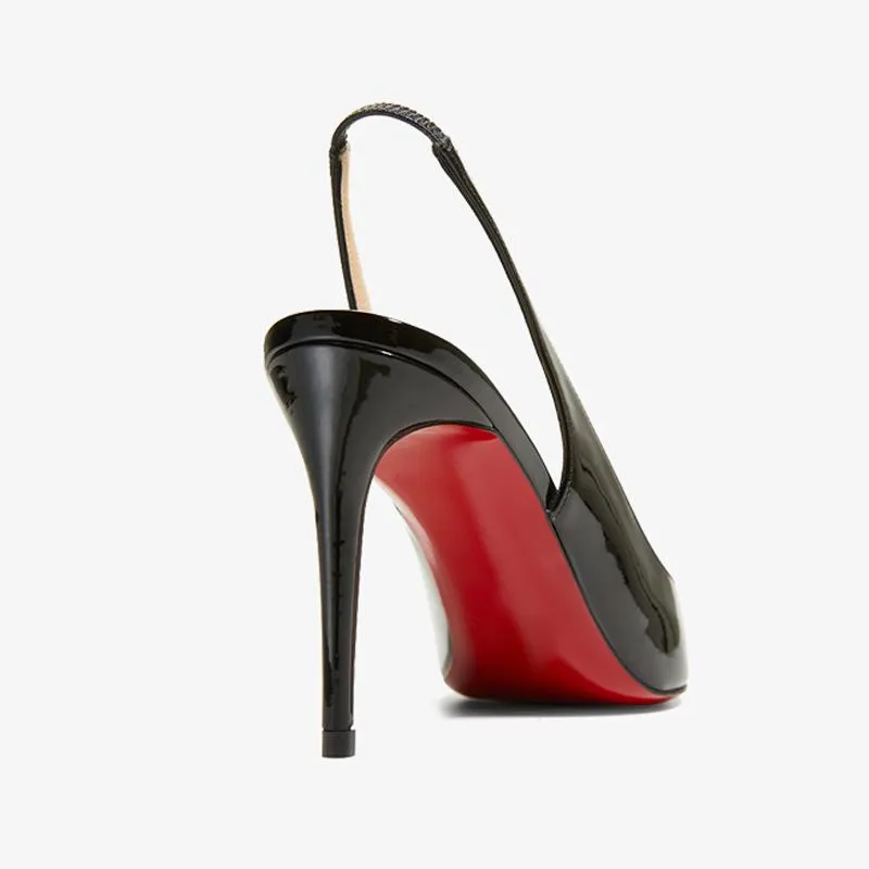 Elegant Patent Calf Leather Pump