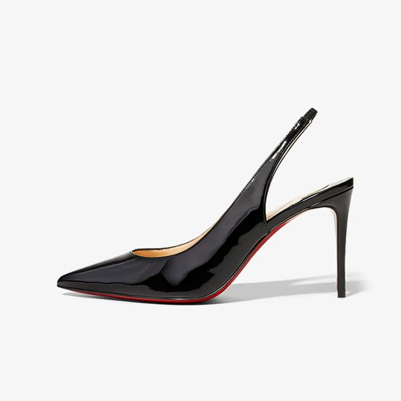 Elegant Patent Calf Leather Pump