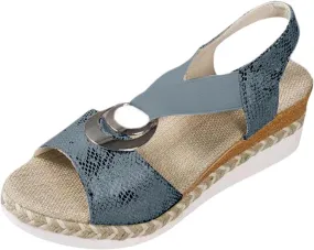 Espadrilles Wedge Sandals for Women Open Toe Platform Sandals Arch Support Orthotic Sandals Ankle Strap Wide Width Arch Support Shoes Beach Walking Sandals