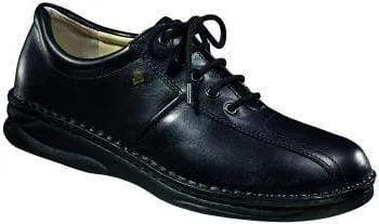 Finn Comfort Men's Dijon Lace Shoes- Trento Schwarz