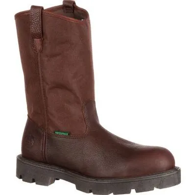Georgia Boot: Homeland Steeltoe Waterproof Wellington