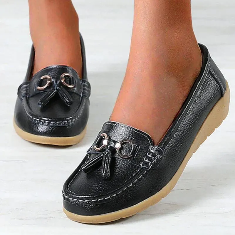 Mina Leather Shoes - Elegance with Unmatched Comfort