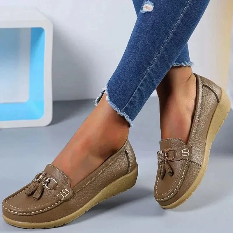 Mina Leather Shoes - Elegance with Unmatched Comfort