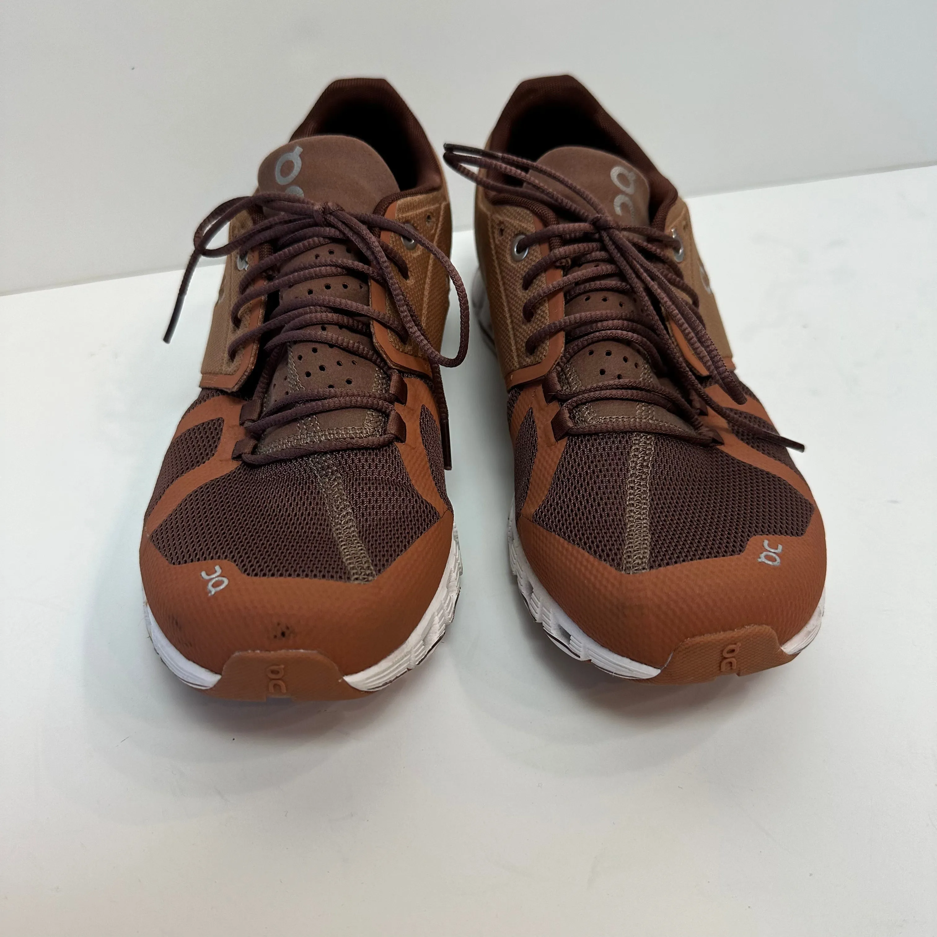 On Running Men's Cloud Sneaker On Clouds Rust Red Orange 9