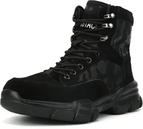 ORISTACO Steel Toe Tactical Boots, Lightweight Camouflage Jungle Construction Work Safety Sneakers ORISTACO Steel Toe Tactical Boots, Lightweight Camouflage Jungle Construction Work Safety Sneakers