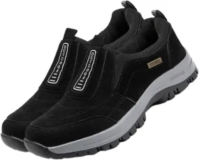 Orthopedic Walking Shoes Hiking Shoes Mens, Men's Comfortable Waterproof Orthopedic Walking Shoe, Slip-On Outdoor Sneakers