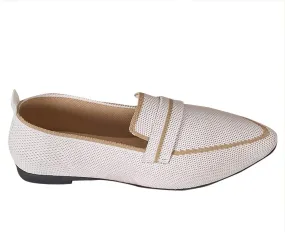 Red Lightweight Knitted Loafers for Women Casual Flat Shoe Comfortable Boat Shoes Bottomed Breathable Sneakers