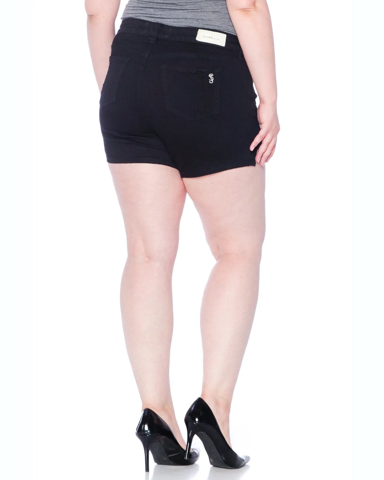 Side Vent Shorts - Black | BLACK