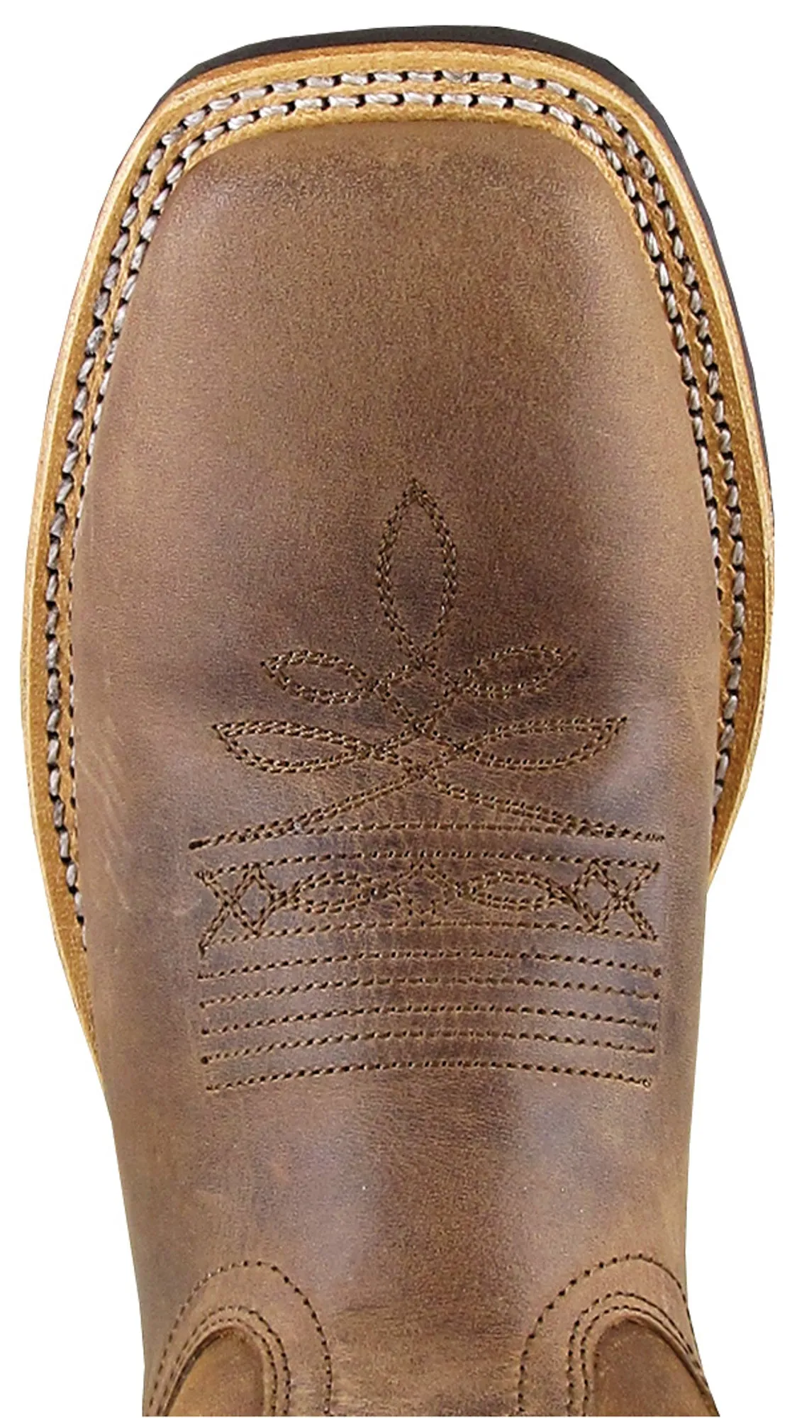 Smoky Mountain Mens Timber Brown Leather Cowboy Boots 10 EE