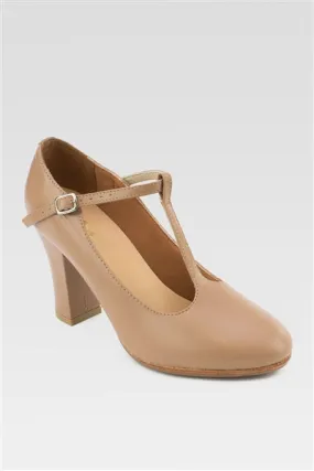 So Danca T-Strap Leather Character Dance Shoe