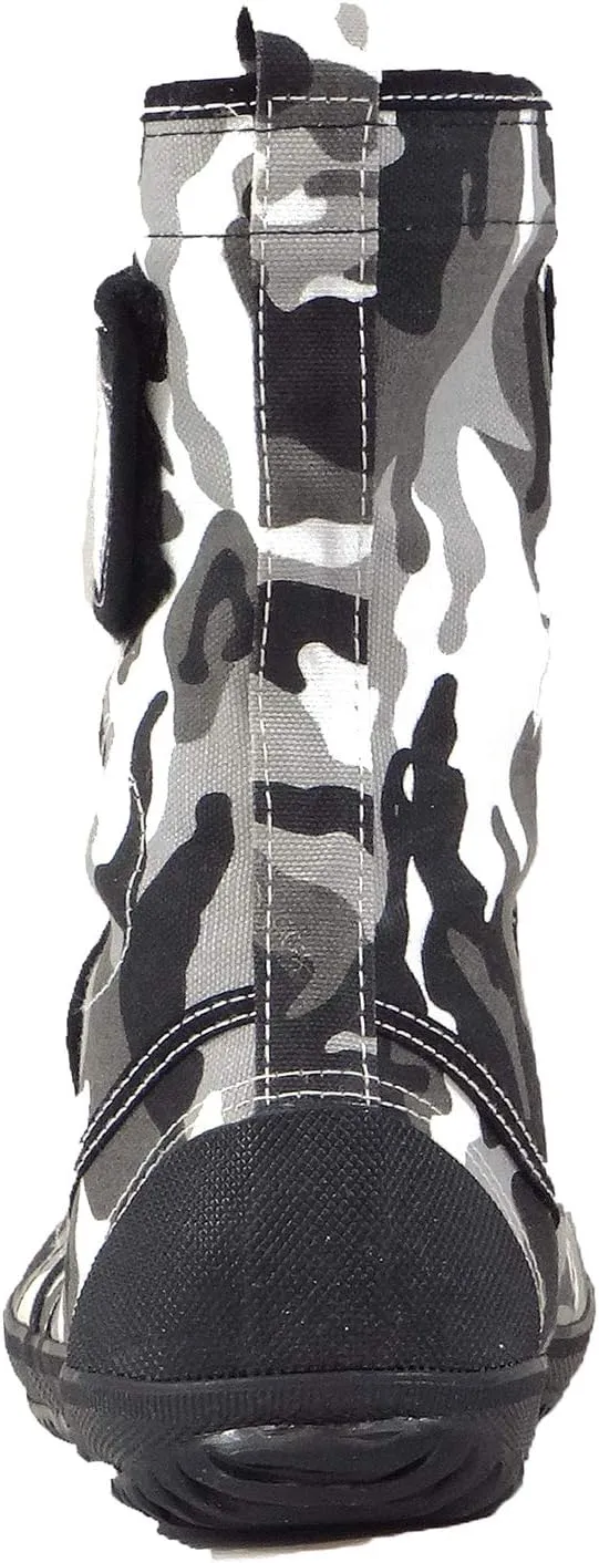 Steel Toe Safety Tactical Boots Camouflage White