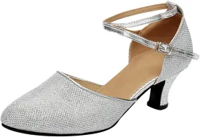 Strappy Pumps Heels Women's Chunk Low Heel Pump Sandals White Block Heels Women's Open Toe Heeled Sandals