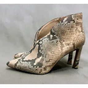 Vince Camuto snakeskin heels, size 9