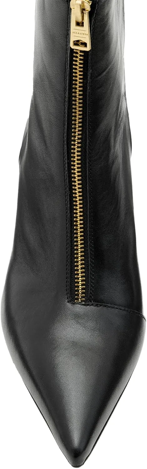 Women's Natasha Leather Boot Mid Calf