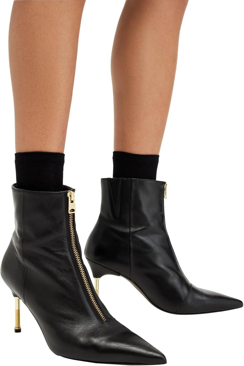 Women's Natasha Leather Boot Mid Calf