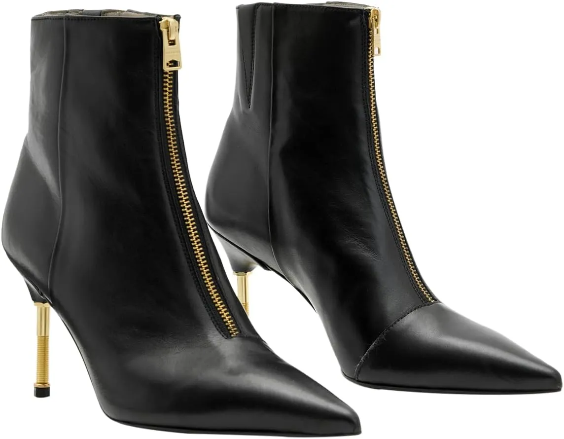 Women's Natasha Leather Boot Mid Calf