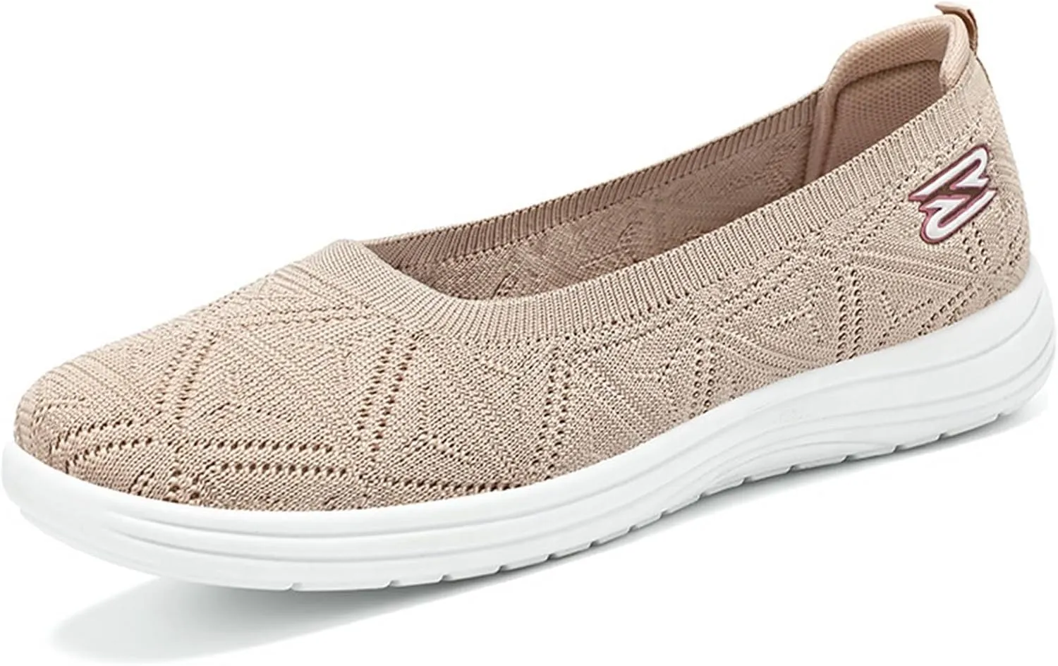 Women's Pointed Toe Slip On Loafers Comfortable Casual Flat Shoes for Dating Vacation Daily Wear with Dresses