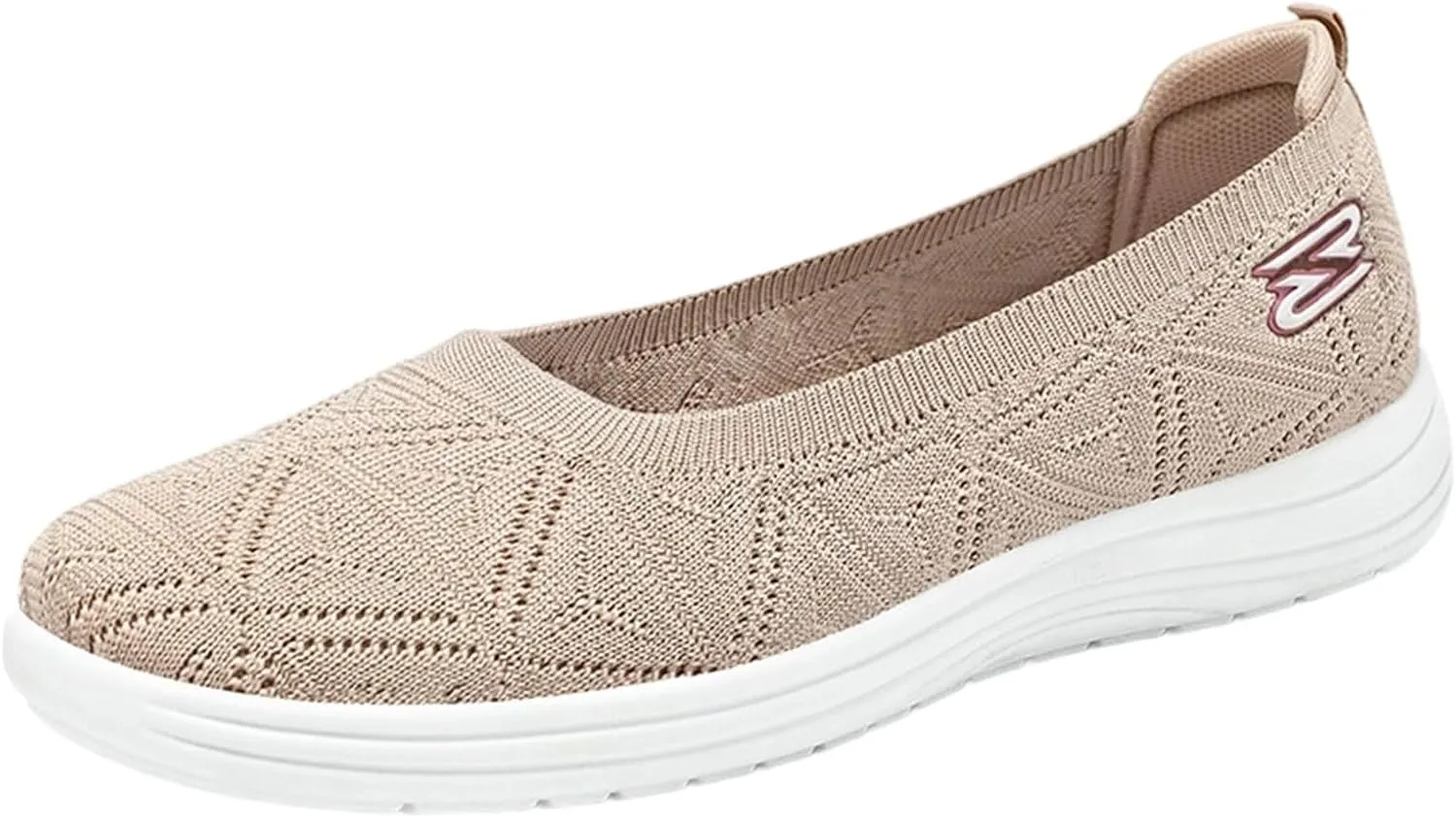 Women's Pointed Toe Slip On Loafers Comfortable Casual Flat Shoes for Dating Vacation Daily Wear with Dresses