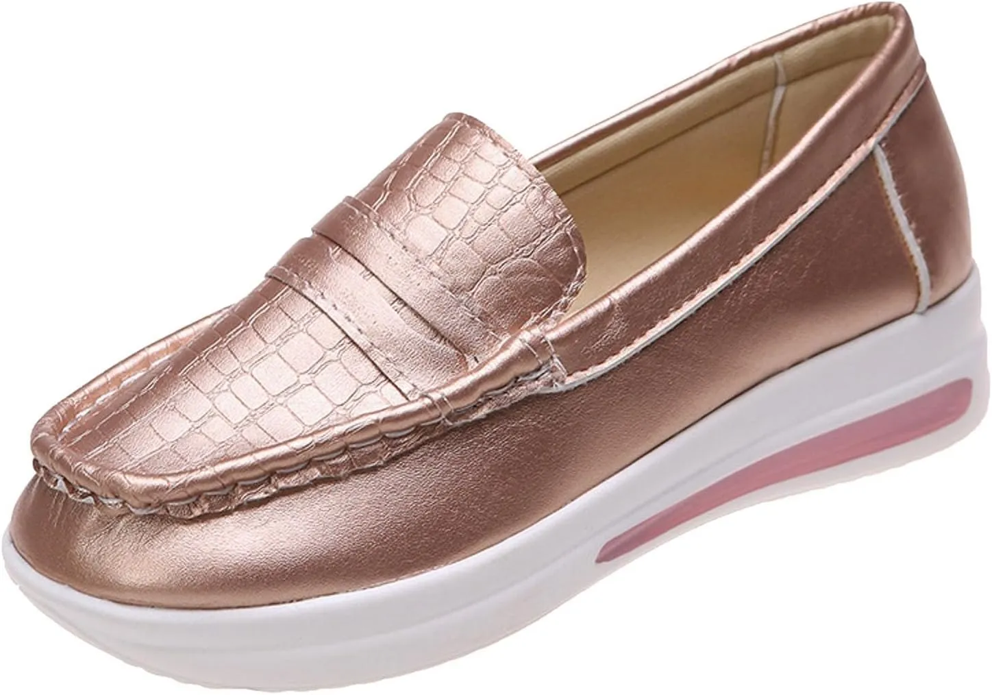Womens Sandals Dressy Closed Toe Sandals Women Platform Loafer Flat Wedge Sandals Women Loafer Shoes For Daily Work