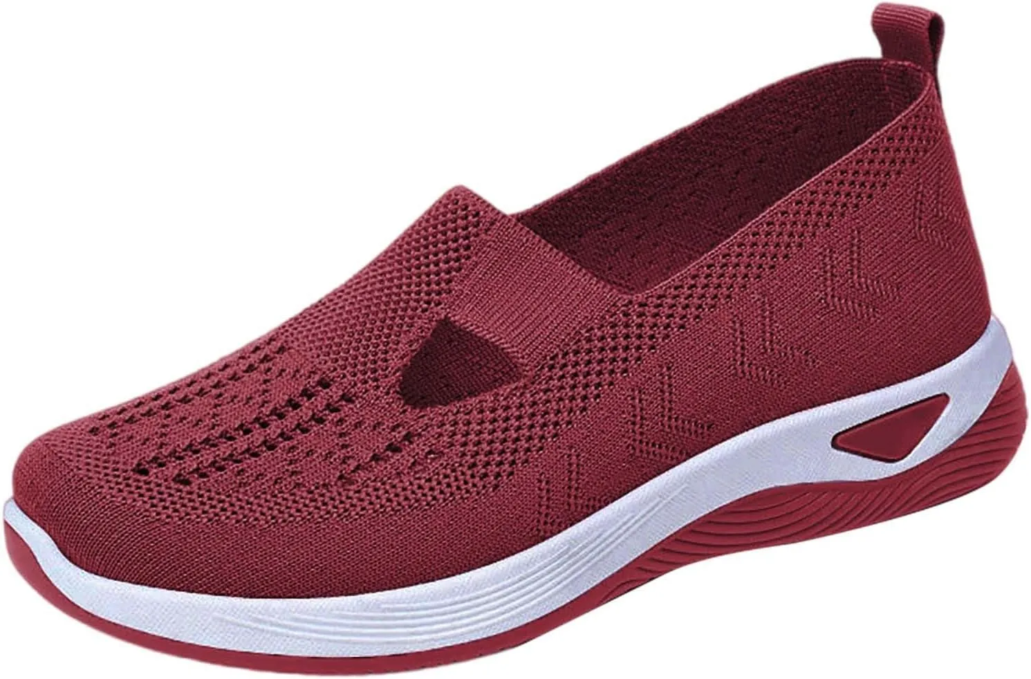 Women's Slip on Sneakers Shoes Woven Orthopedic Running Shoes for Men Lightweight Dressy Casual Shoes Dress Sneakers Black Tennis Shoe Casual Loafers