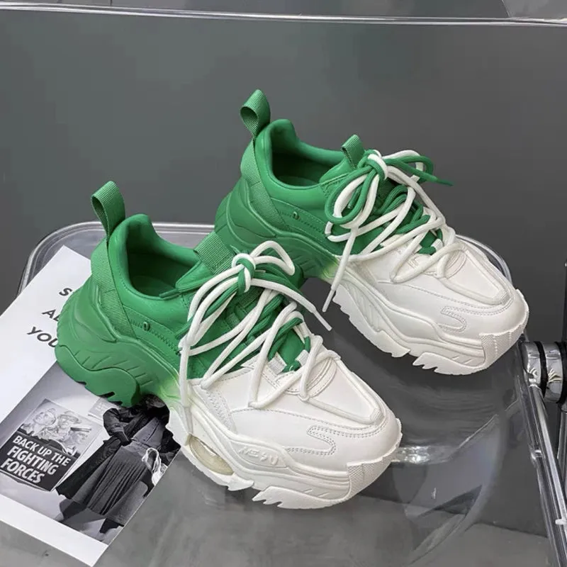 Women's Thick Bottom Comfortable  Sneakers